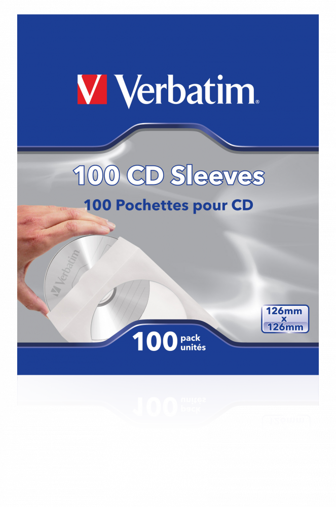 CD Sleeves 100pk