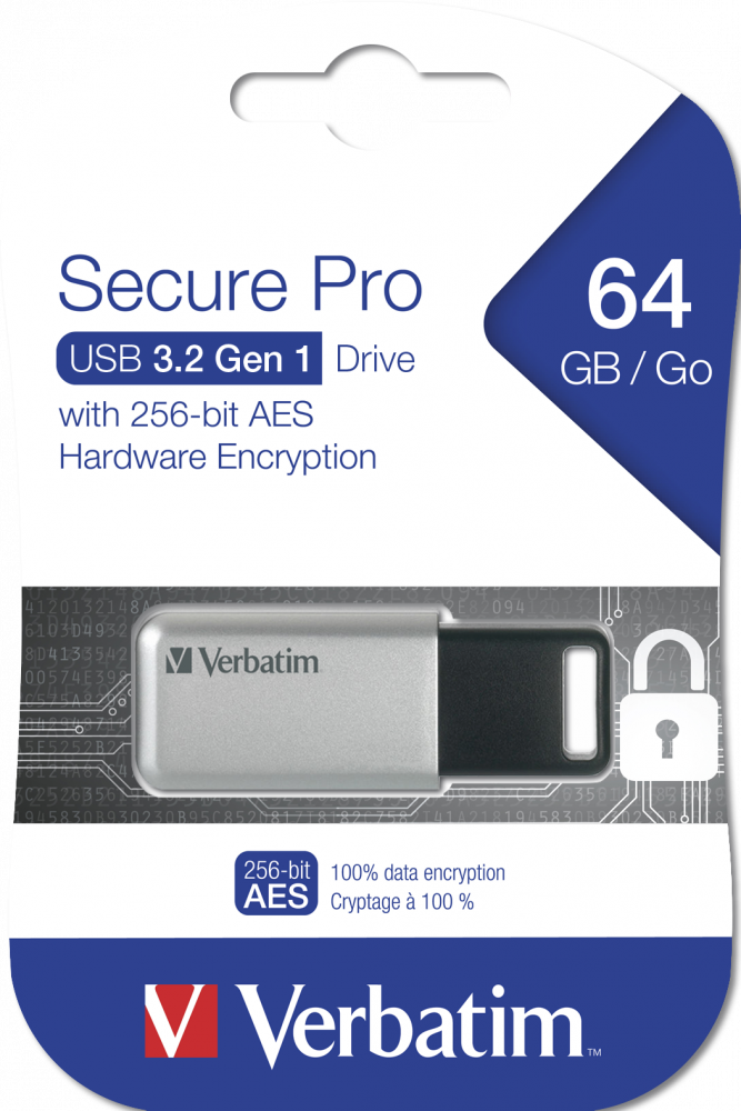 Unidad USB Secure Pro USB 3.2 Gen 1 - 64GB