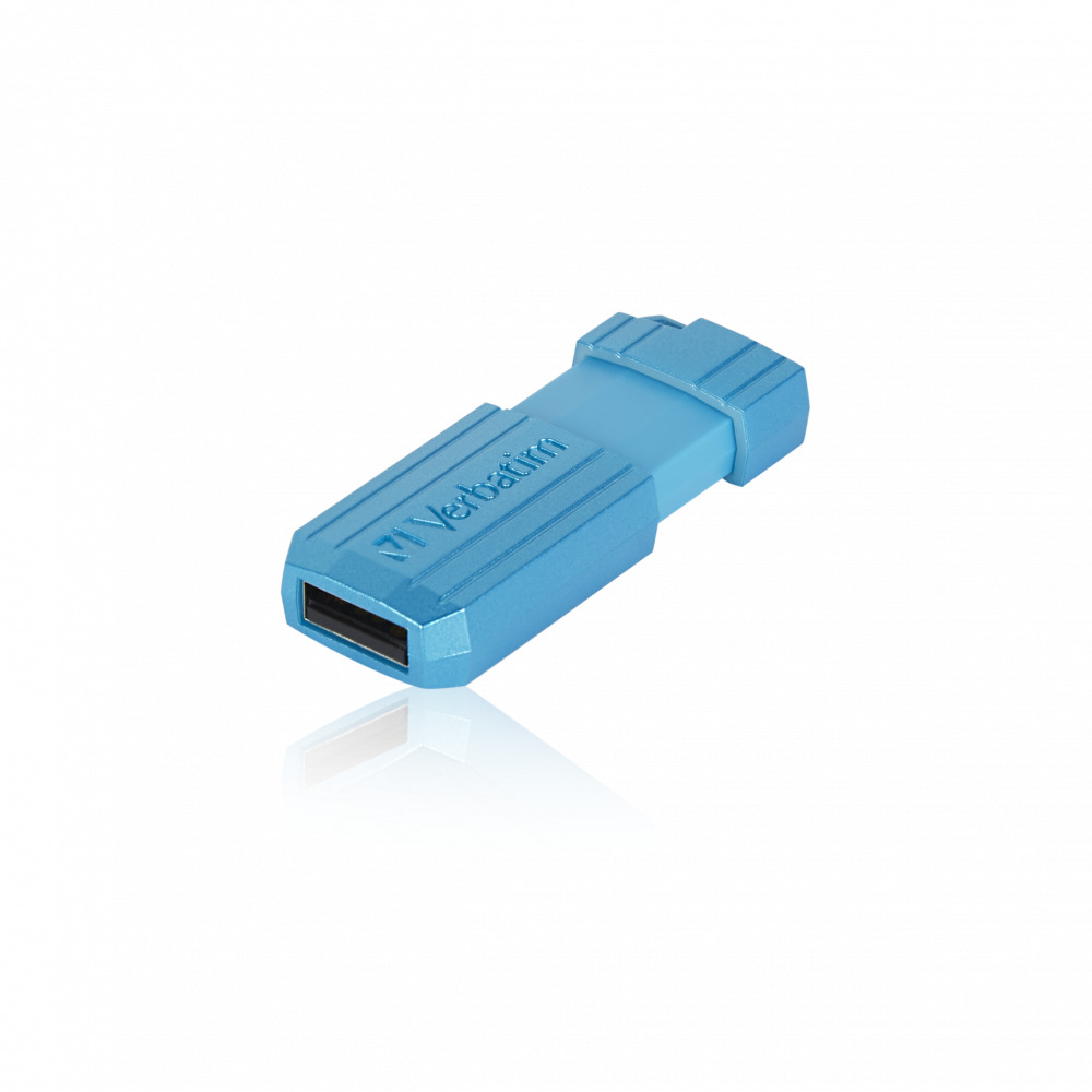 Unidad PinStripe USB de 16GB* - Azul caribeño