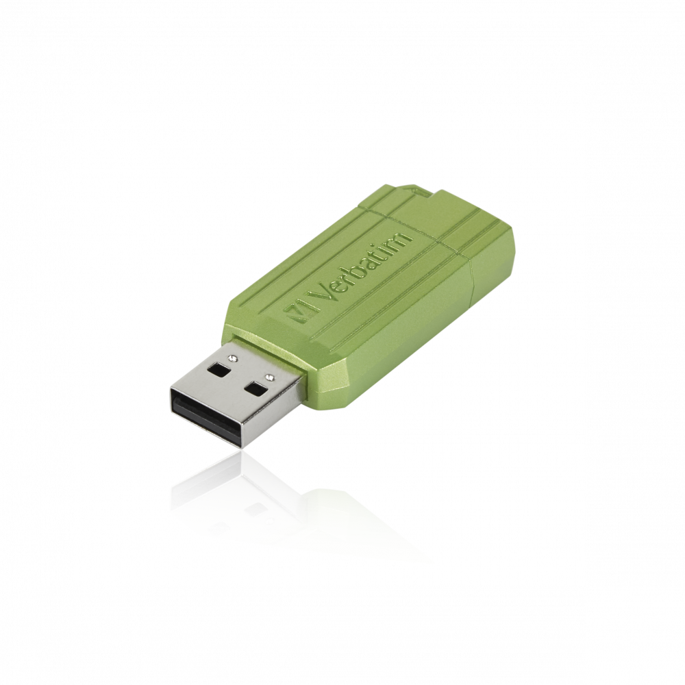 Unidad PinStripe USB de 32GB* - Verde eucalipto