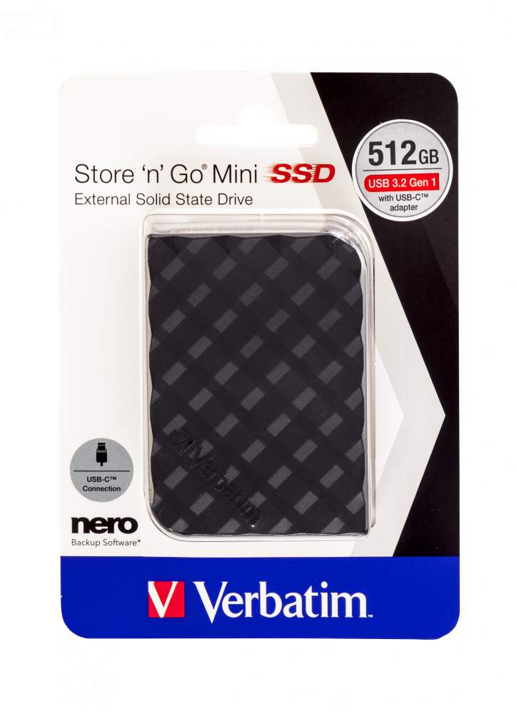 SSD Store 'n' Go Mini USB 3.2 Gen 1 de 512 GB