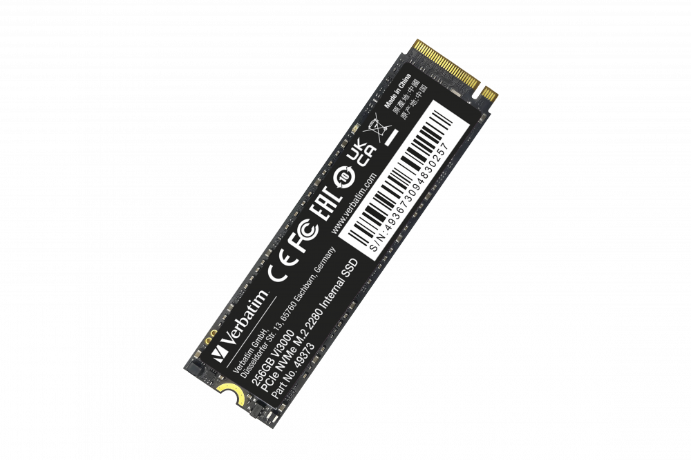 Vi3000 PCIe NVMe™ M.2 SSD 256GB