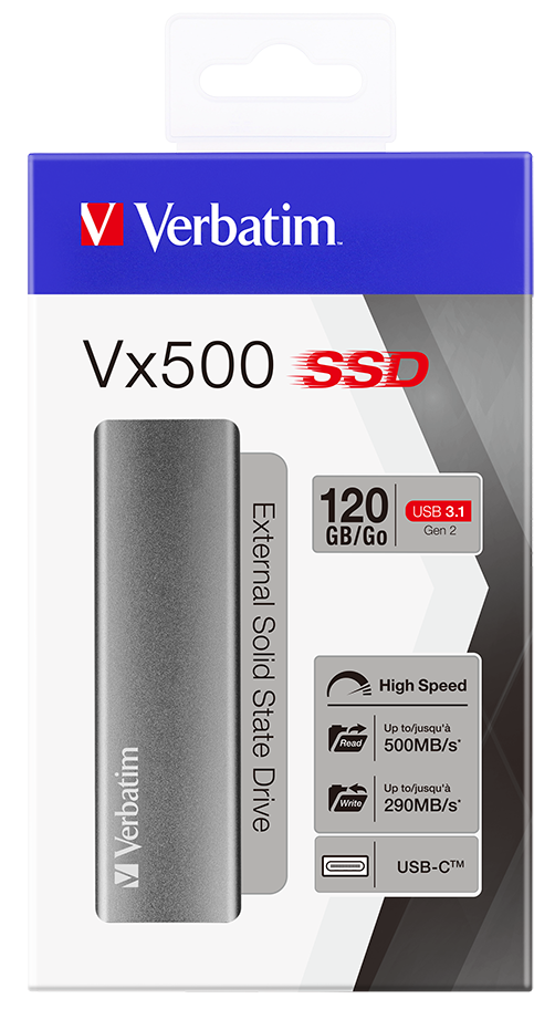 SSD externo Vx500 SSD USB 3.2 Gen 2 120GB